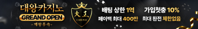 토토사이트 대왕카지노 토토픽프로
